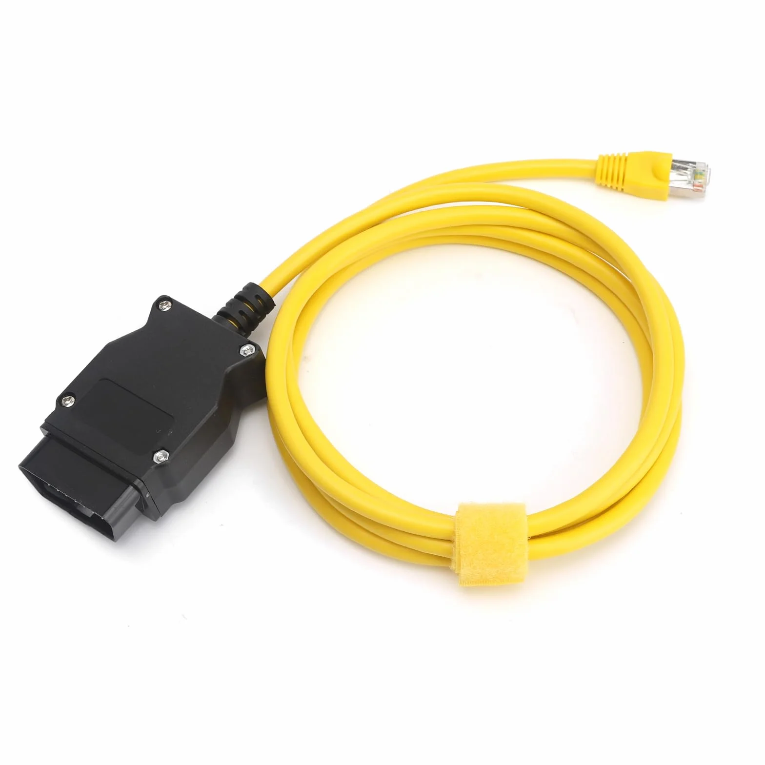 ENET kabel OBD2 do BMW serii F – kodowanie P&P z adapterem Ethernet, kompatybilny z E-SYS, interfejs ICOM do ukrytych funkcji pojazdu – profesjonalny kabel diagnostyczny dla F20, F30, F10