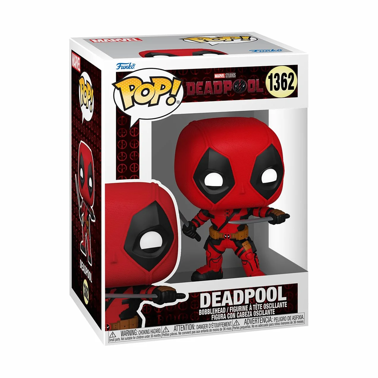 Funko POP! Marvel: Deadpool & Wolverine - Deadpool - Kolekcjonerska figurka winylowa - Pomysł na prezent - Oficjalny towar - Zabawki dla dzieci i dorosłych - Fani filmów
