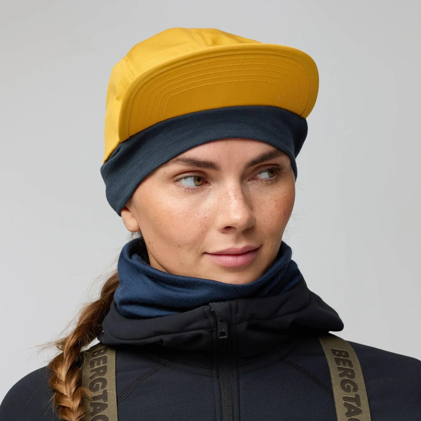 Fjällräven Unisex Bergtagen Merino Ochraniacze na szyję, Mountain Blue, One Size