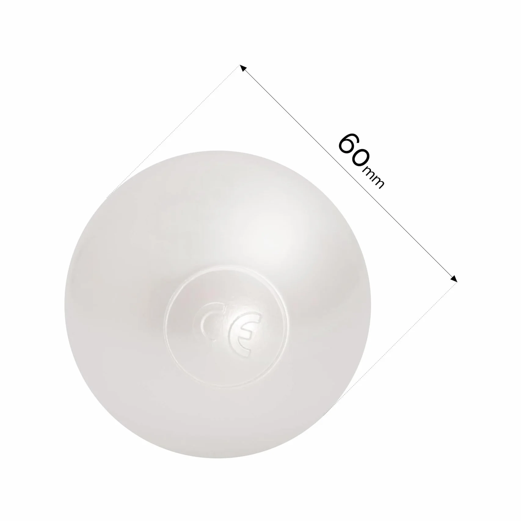 MISIOO Piłki do basenu z piłkami, 150 sztuk, średnica 6 cm, plastikowe piłki wyprodukowane w 100% z LDPE, zabawka dla niemowląt, jasnoróżowe/perłowe/srebrne