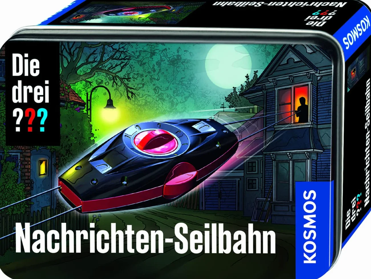 Die drei ??? Nachrichten-Seilbahn (drei Fragezeichen): Detektiv-Set