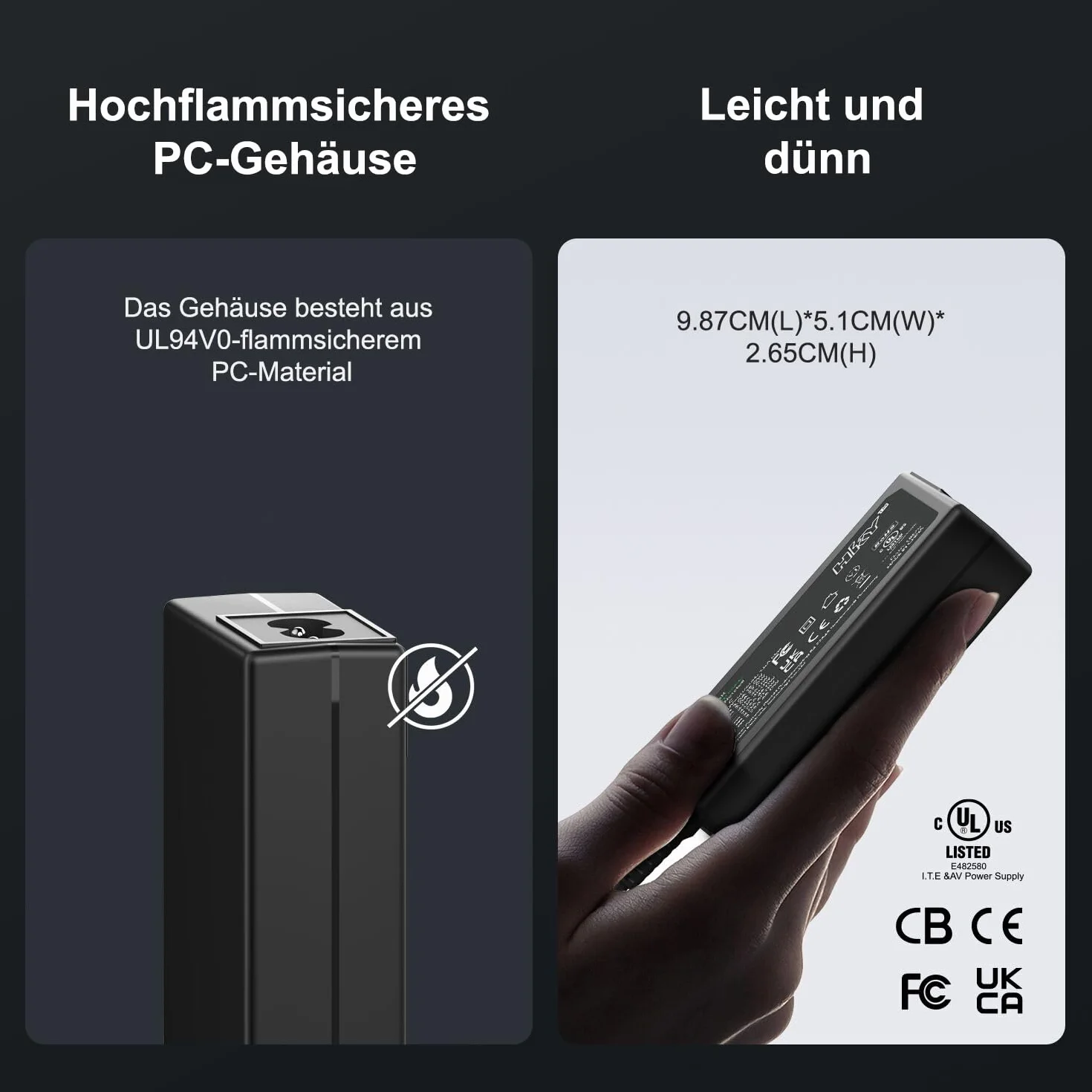 HKY 65 W 60 W USB C zasilacz ładowarka do NOCO Boost X GBX45 GBX55 GBX75 GBX155 Sport akumulator rozruchowy zasilacz Jump Starter, zamiennik do rozruchu akumulatora NOCO Boost HD GB70 2000A kabel do