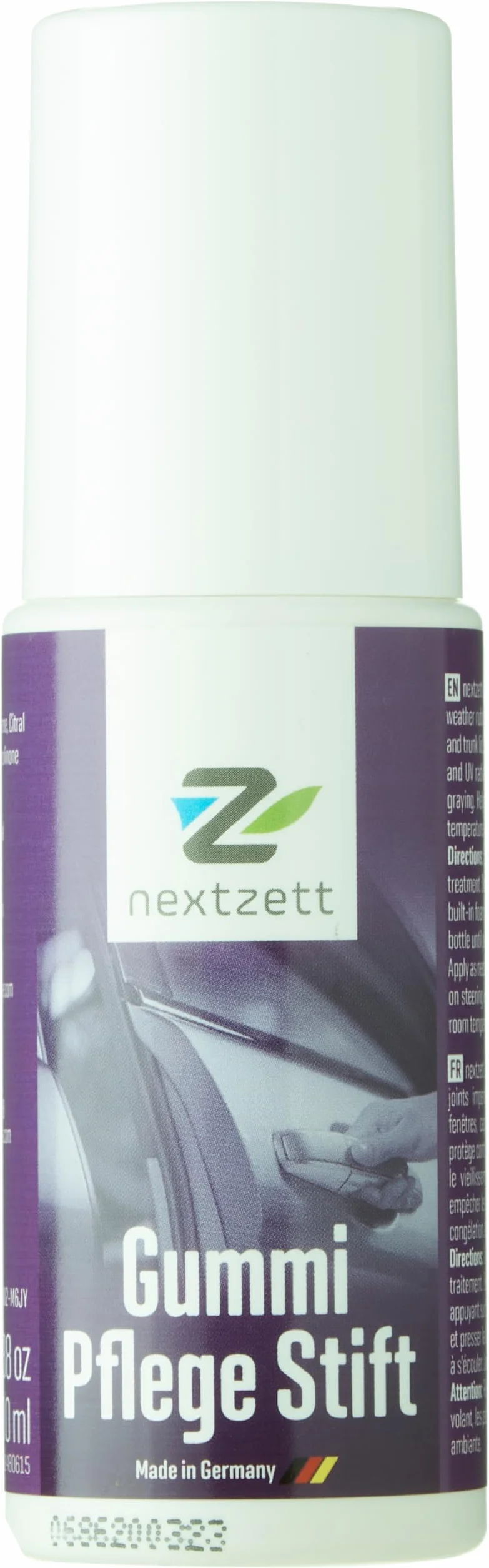 nextzett 91480615 gumowy kij pielęgnacyjny, 100 ml, biały