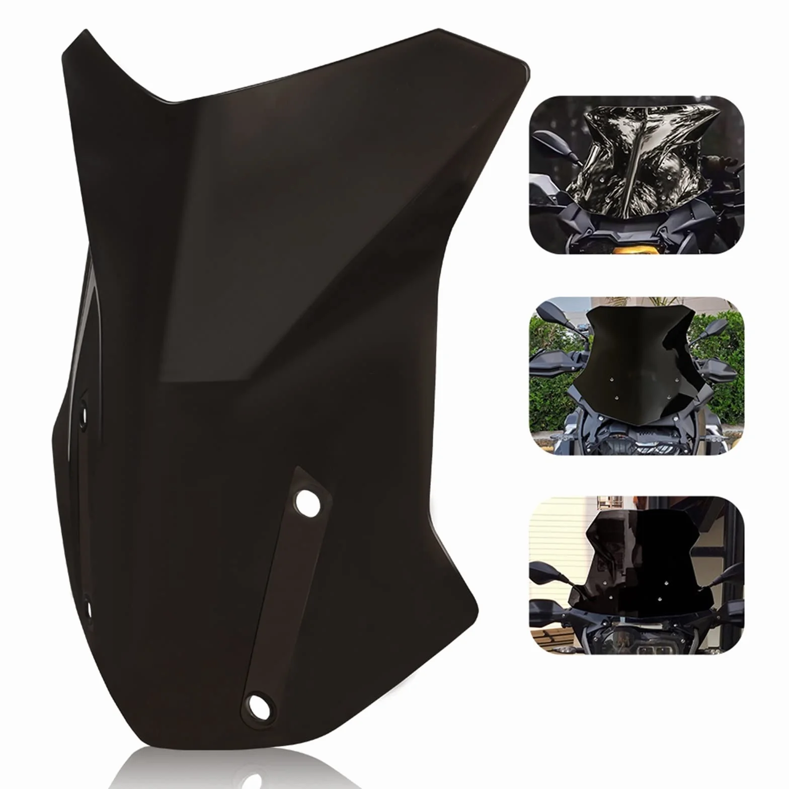 Szyba motocyklowa przednia do BMW R1200GS R1250GS LC Adventure Czarna