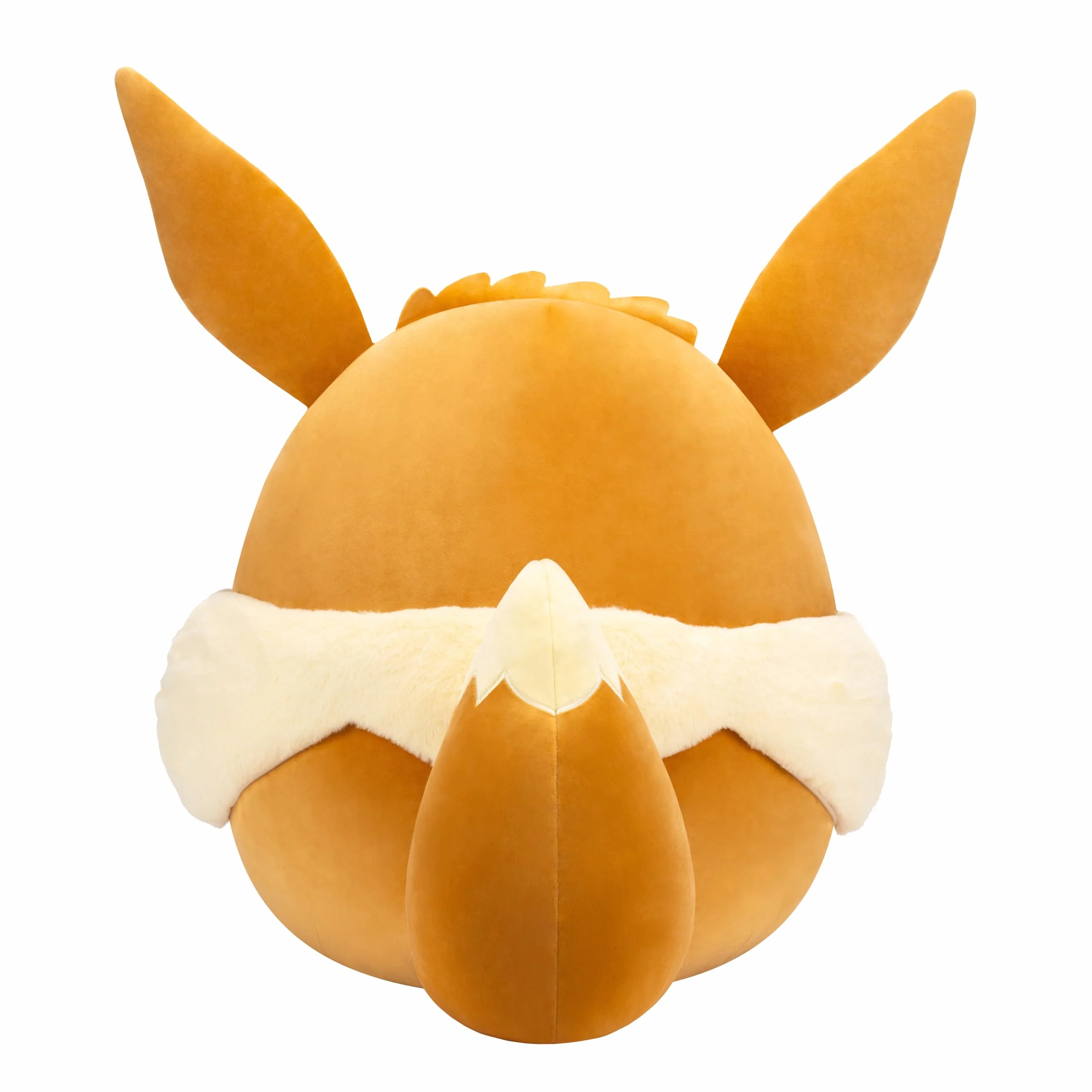 Pokemon Squishmallows - 50 cm Eevee - 20" inch brown/white stuffed plush toy - official Pokémon toy for children 2+ years.