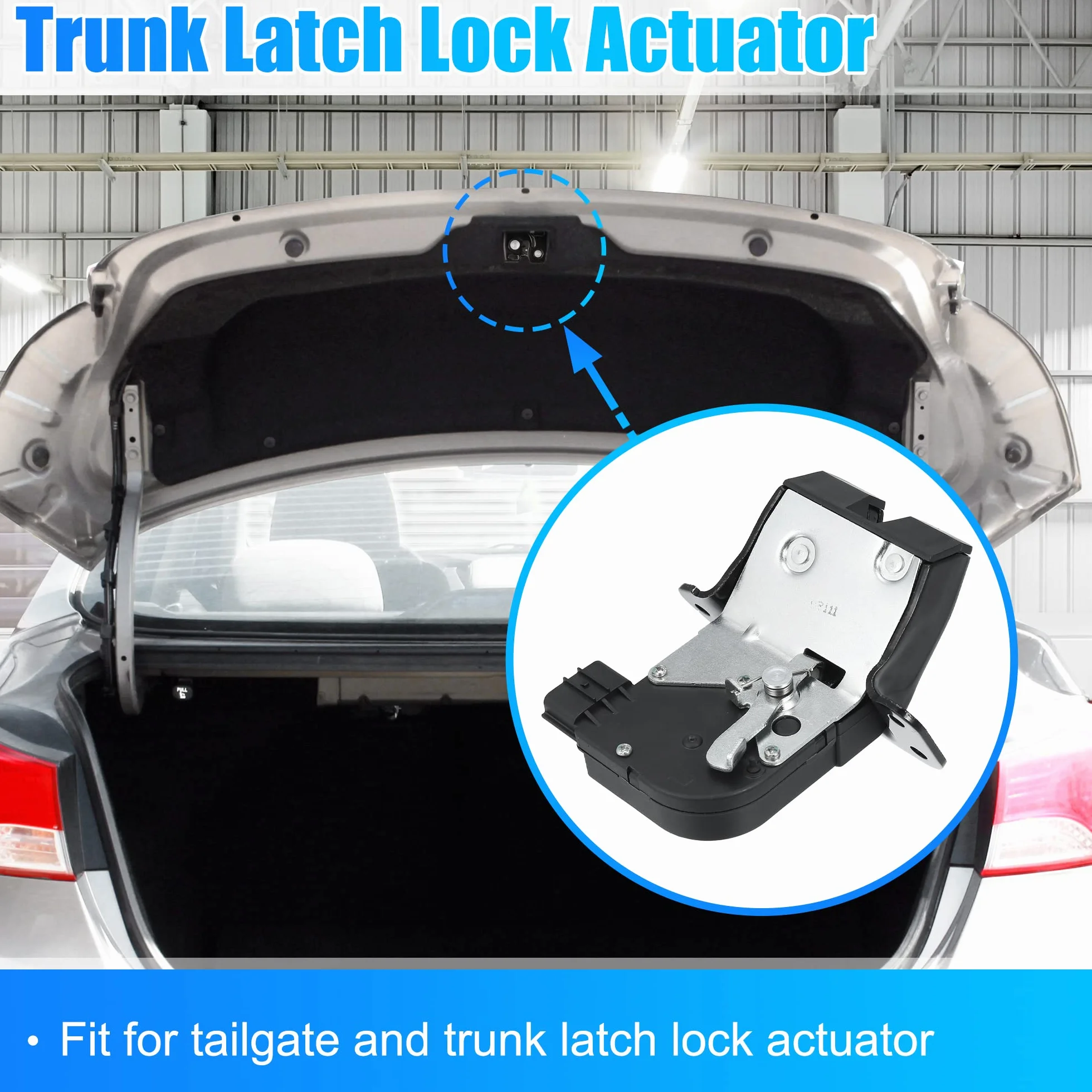 X AUTOHAUX Aktuator do blokady bagażnika 81230-2V000