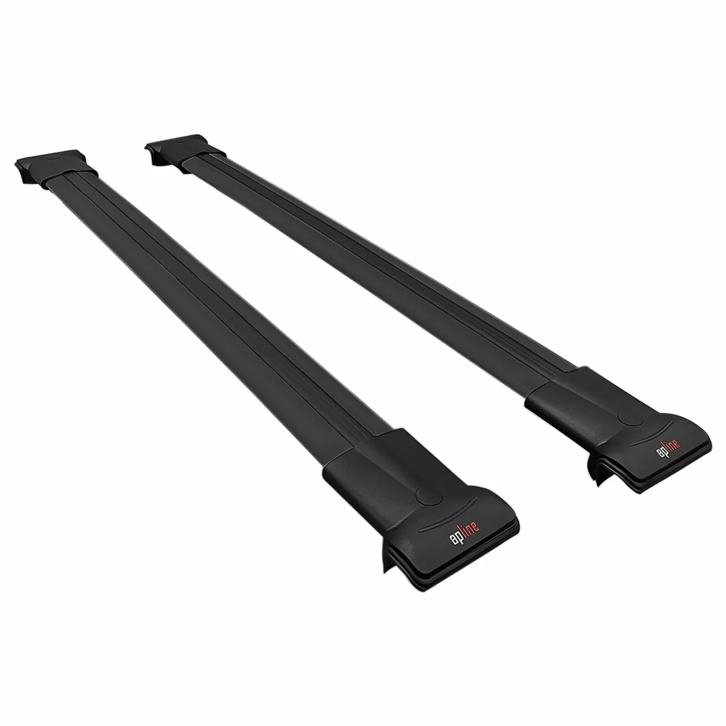 Aluminiowe poprzeczki dachowe czarne do GMC Acadia 2024-2026 2 szt.