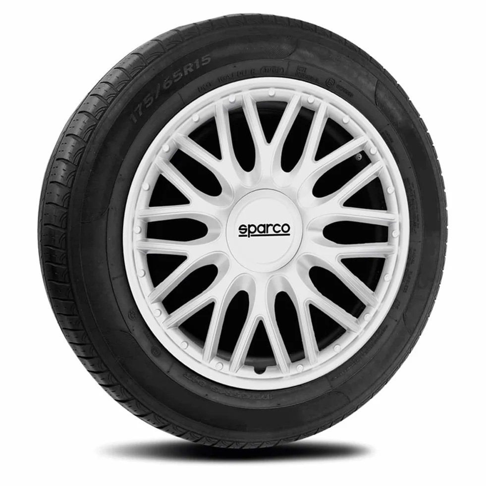 SPARCO SPC1496SV Zestaw Kołpak srebrny