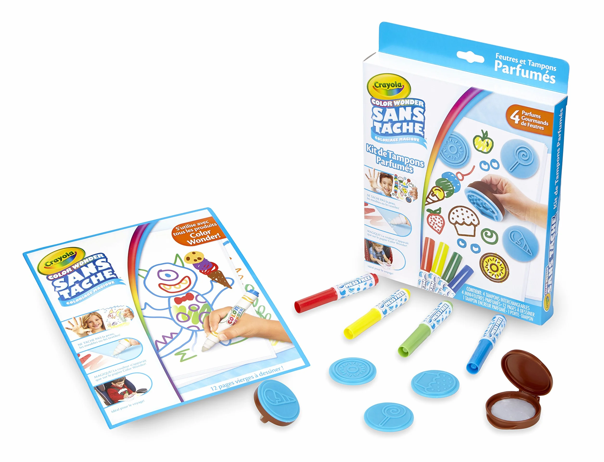CRAYOLA - Stempel zapachowy Color Wonder – magiczne kolorowanie – 256396.006