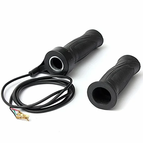 12 V 24 V 36 V 48 V czarna rączka elektryczna kierownica dławik uchwyty