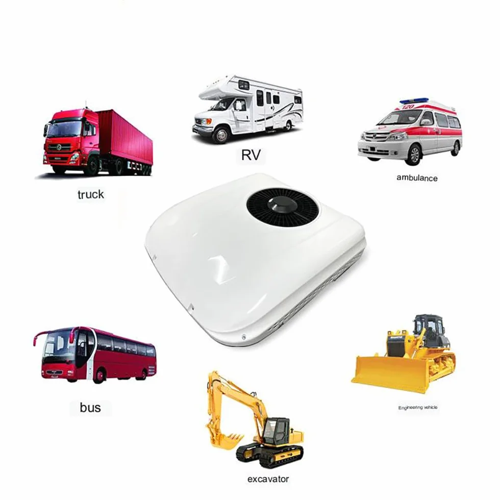 Vortex Klimatyzator All-in-One 12V 24V Chłodzenie Parking RV Ciężarówka