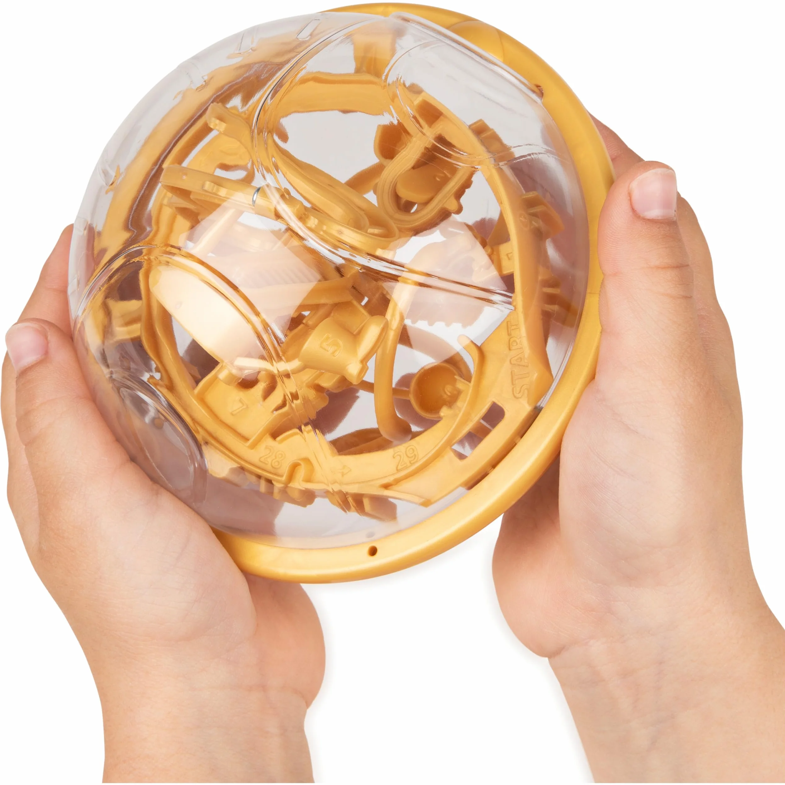 Spin Master PERPLEXUS – wersja Harry Potter w kolorze złotym – Labyrinth 3D – gra z akcją i refleksami Harry Potter z 30 wyzwaniami – 6062275 – zabawka dla dzieci od 8 lat