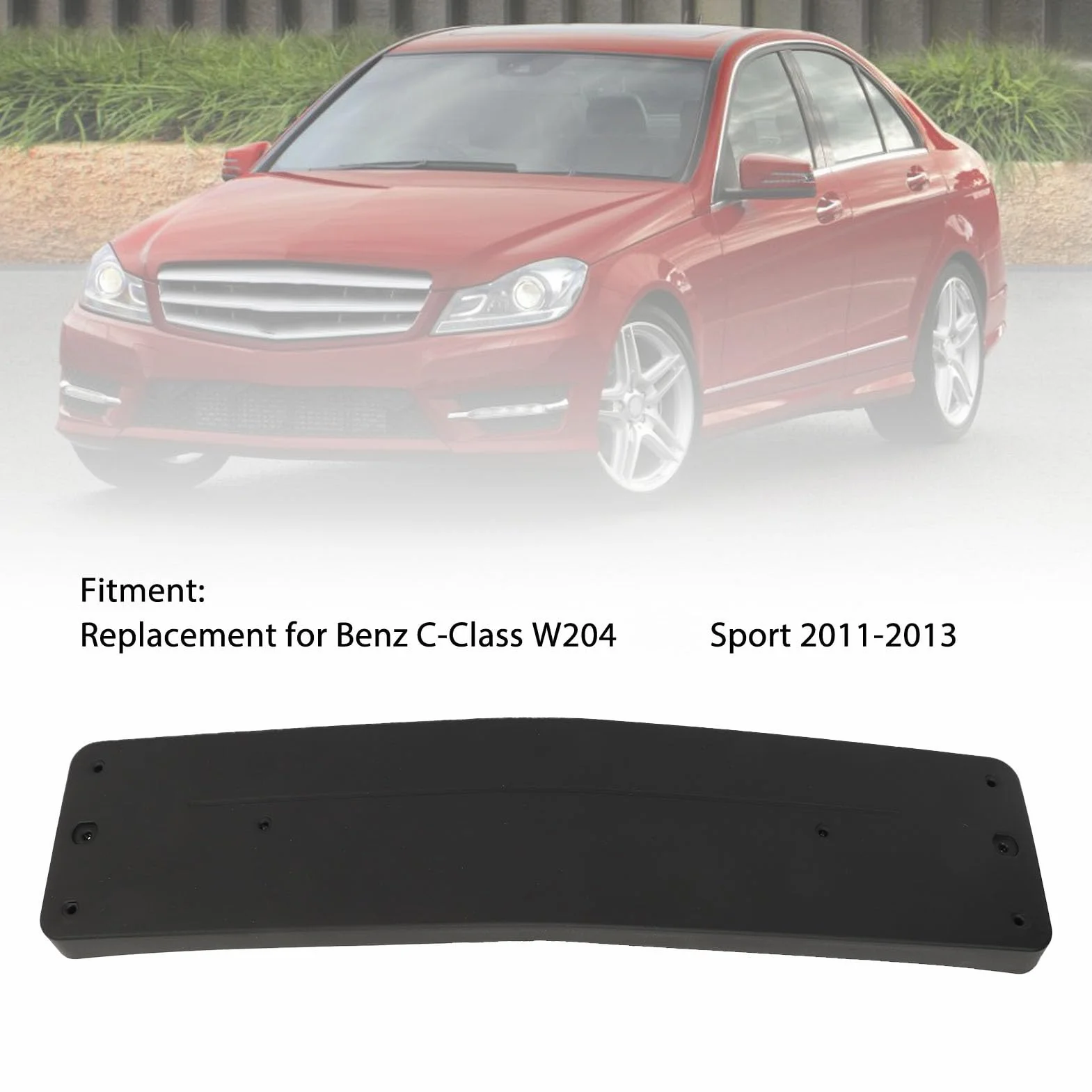Przedni Wspornik Tablicy Rejestracyjnej do Klasy C W204 AMG-Sport 2011-2013