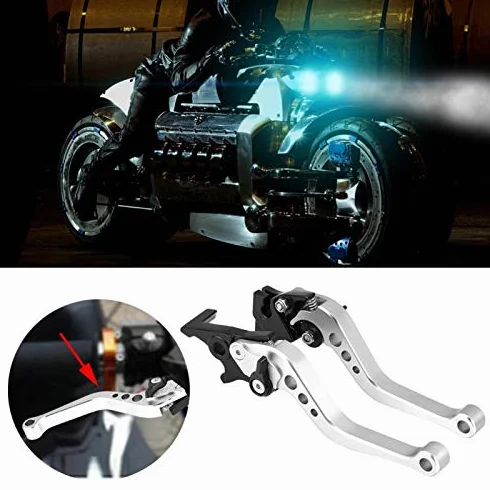 CNC uniwersalna regulowana podwójna tarcza dźwignia sprzęgła i hamulca motocyklowego 16 cm 19 cm