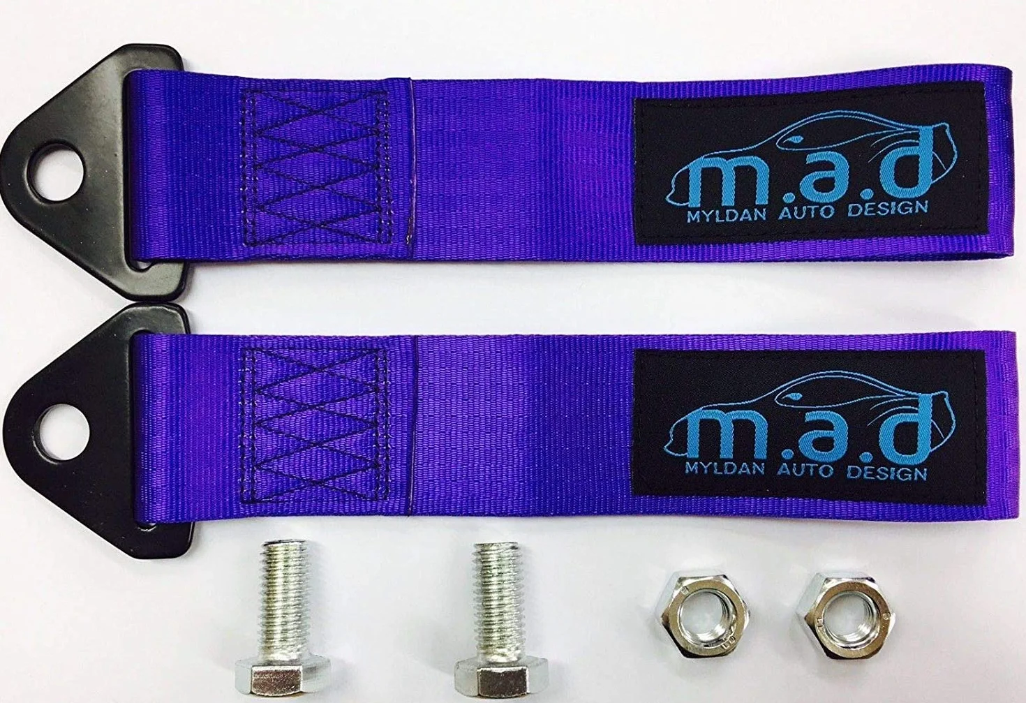 M.A.D 280 mm TOW PASKA DOCZYSTANIA HOOK Śledź DNI wyścig samochodowy DRIFT