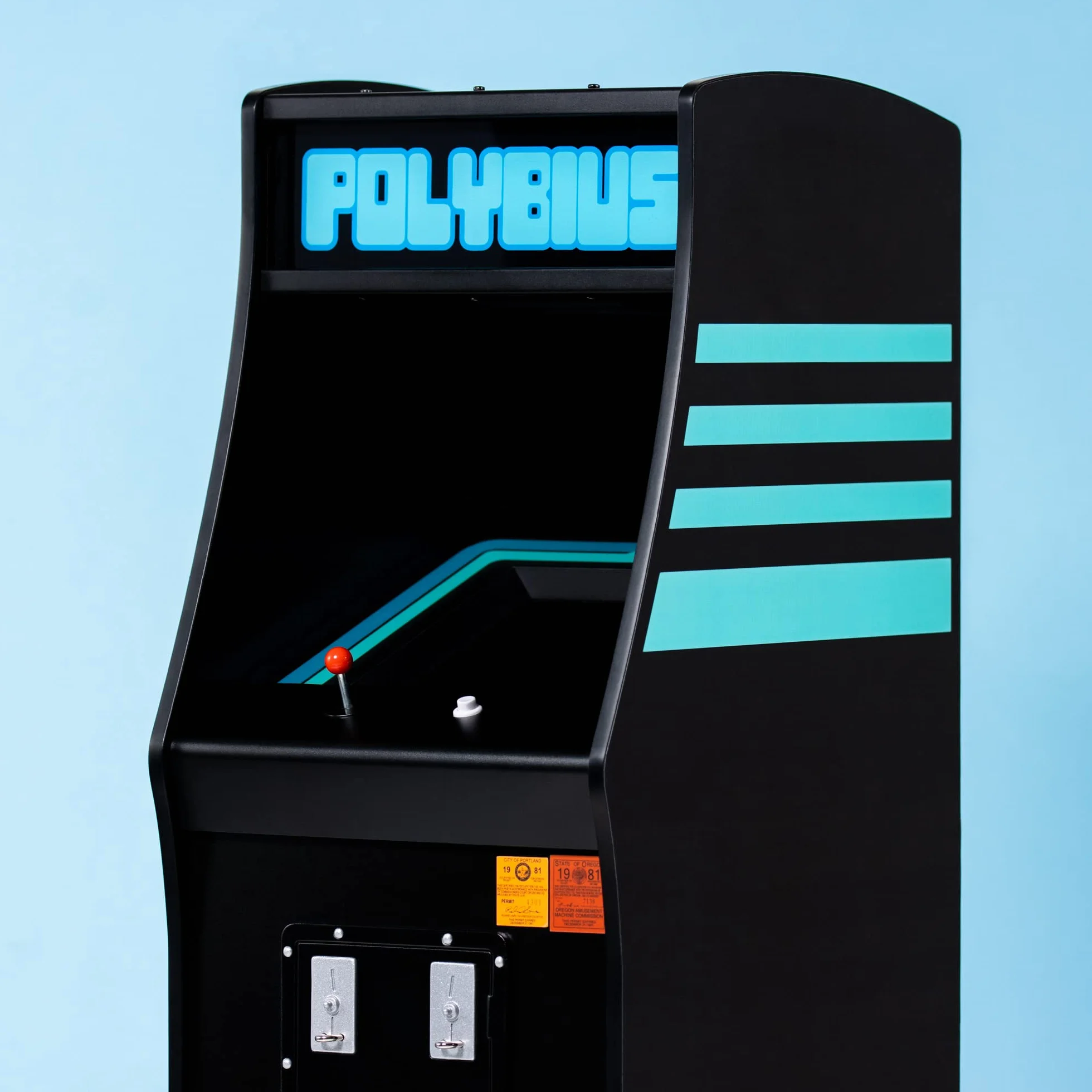 Quarter Arcades Oficjalna ładowarka do szafek w rozmiarze 1/4 firmy Numskull – replika retro Arcade do szafek zręcznościowych – mini konsola retro