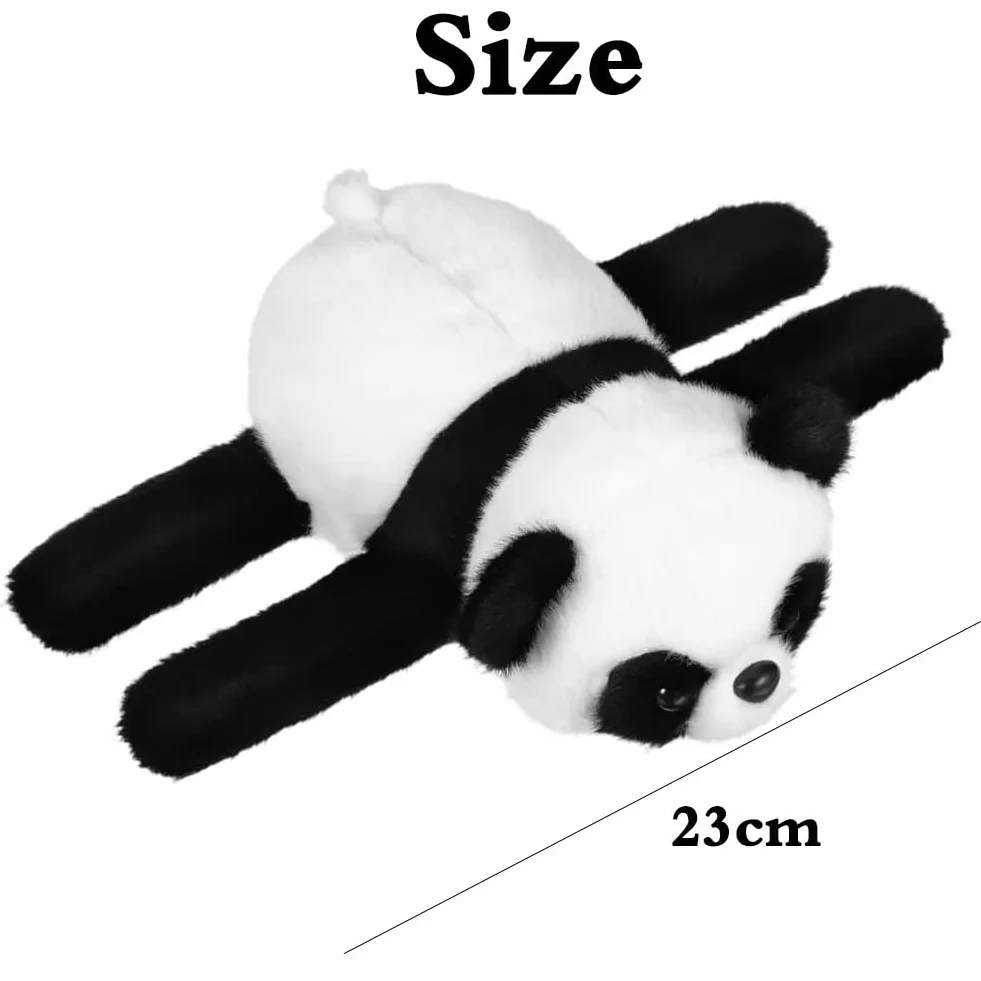 Panda zatrzaskowa bransoletka pluszowe zwierzątko bransoletki urodziny dziecka