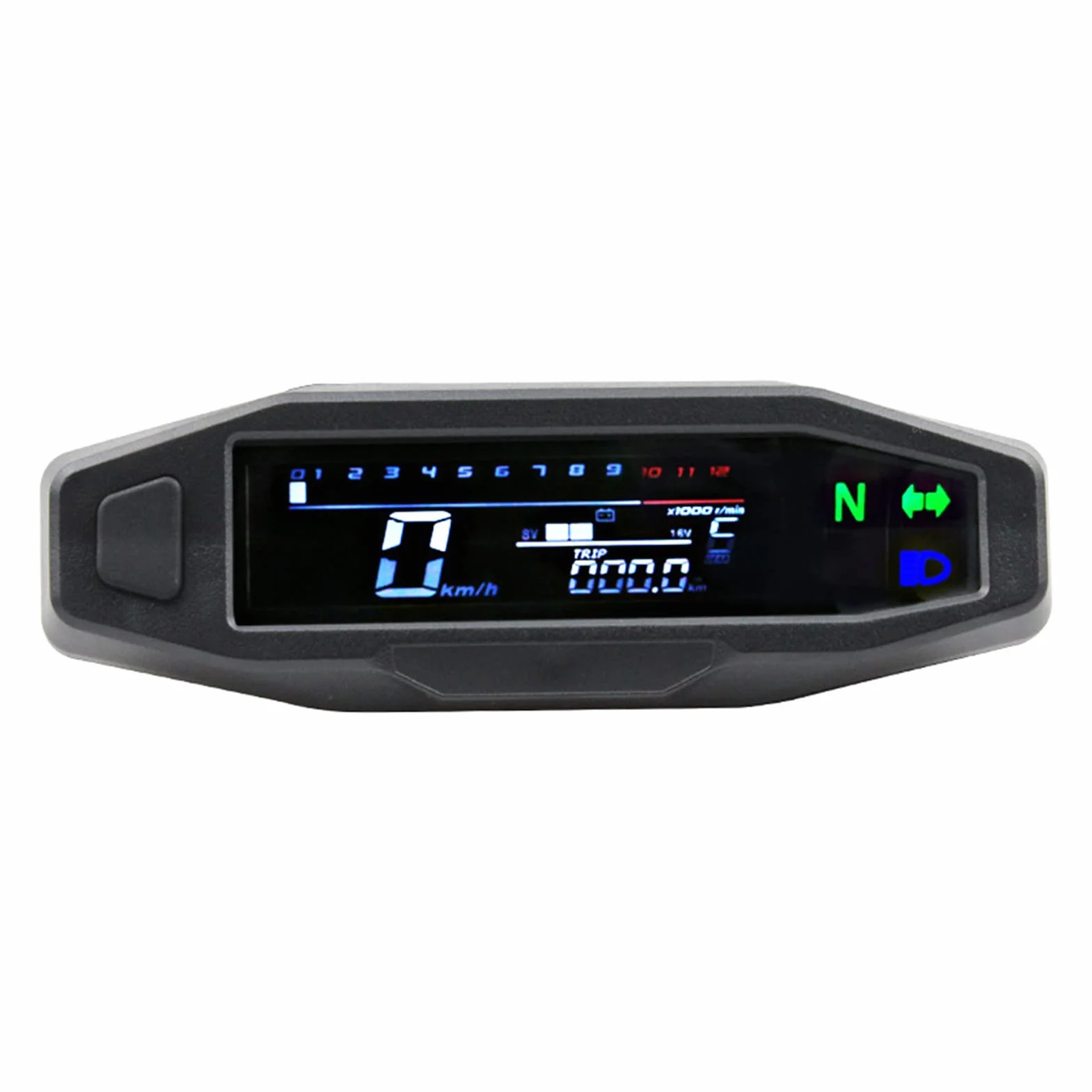 Cyfrowy tachometr LCD RPM miernik uniwersalny do motocykla prędkościomierz akcesoria