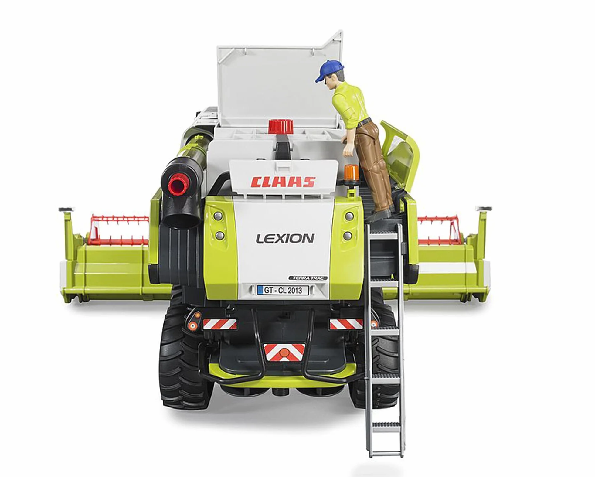 bruder 02119 - Kombajn Claas Lexion 780 Terra Trac - 1:16 Pojazd, rolnictwo, ciągnik, buldog, kombajn, praca w polu, zabawka