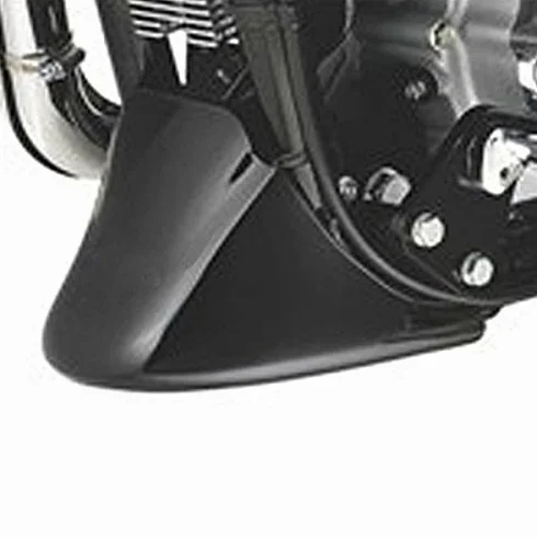 Viviance przedni spojler z ochrona podbródka czarny dla Harley Davidson XL Sportster 883 1200
