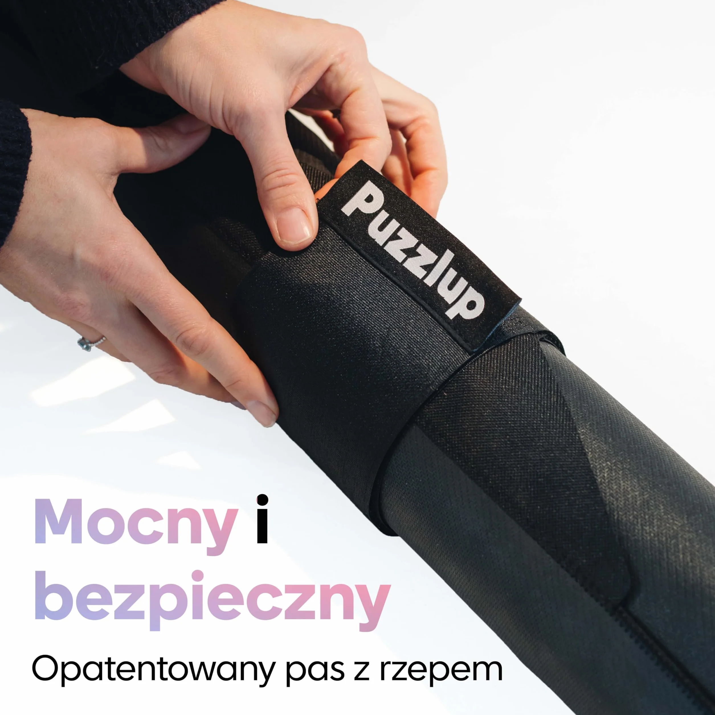 Puzzlup Mata do Układania Puzzli do 1500 Elementów – 66 x 120 cm – Premium Wałek do Puzzli 500, 1000 i 1500 Elementów – Zwiń w Sekundy – Mata z Ekologicznym Opakowaniem
