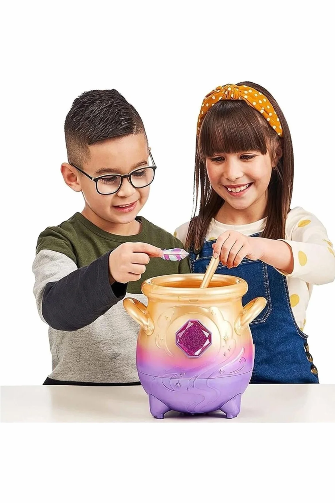 Famosa MGX00000 Magic Mixie różowa elektroniczna pluszowa zabawka, kolorowa