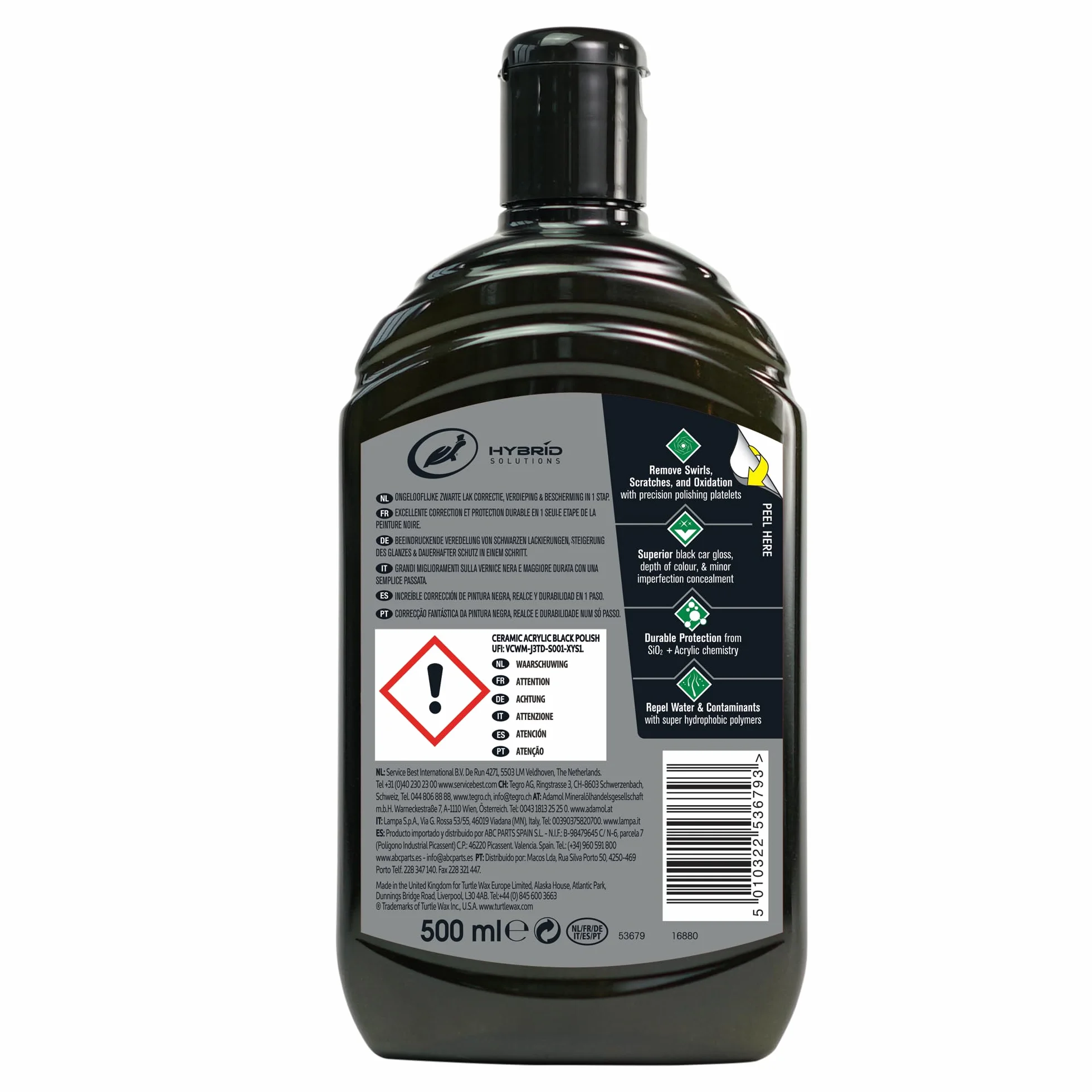 Turtle Wax Hybrid Solutions Ceramic Black Polish