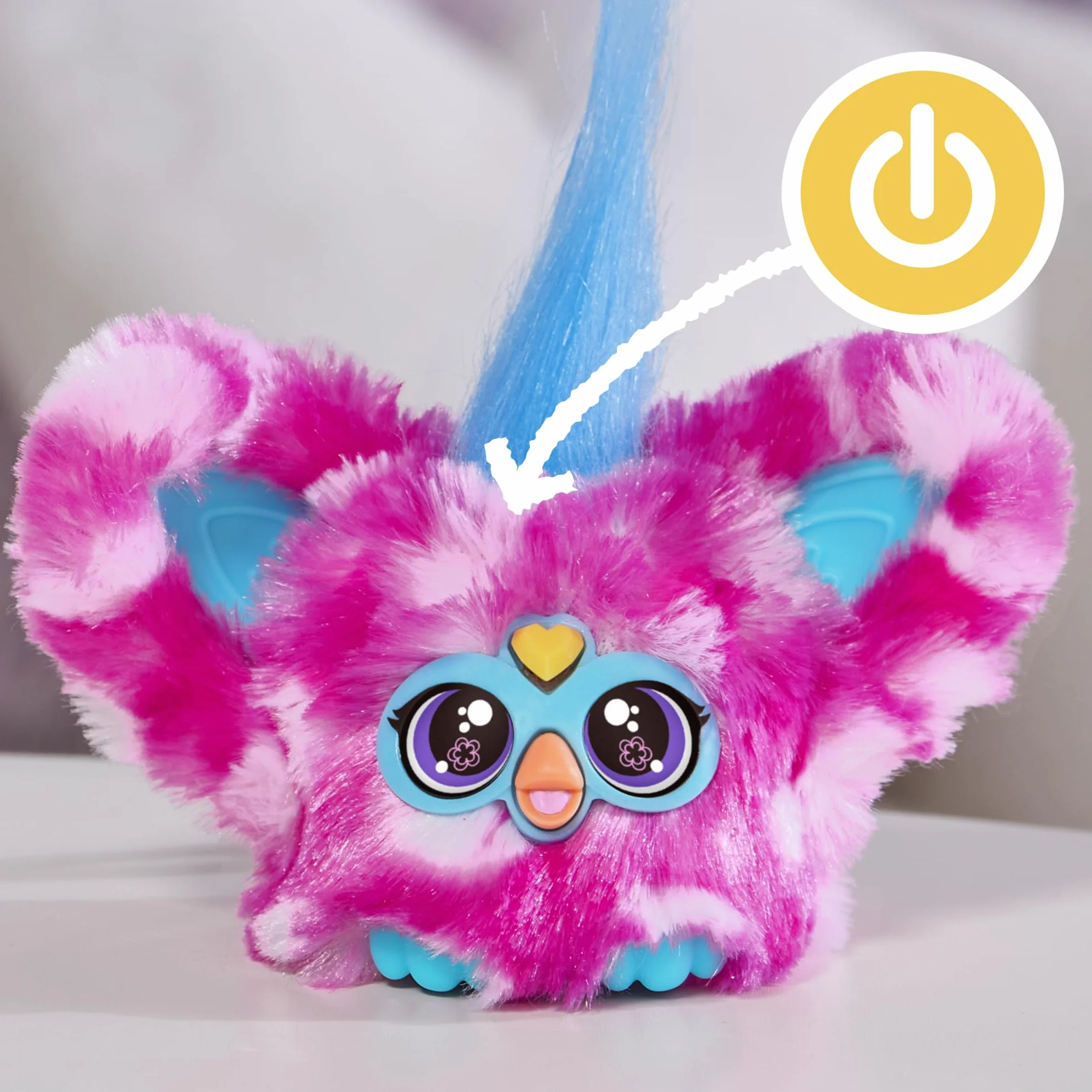 Furby Furblets Dah-Tee mini elektroniczna pluszowa zabawka