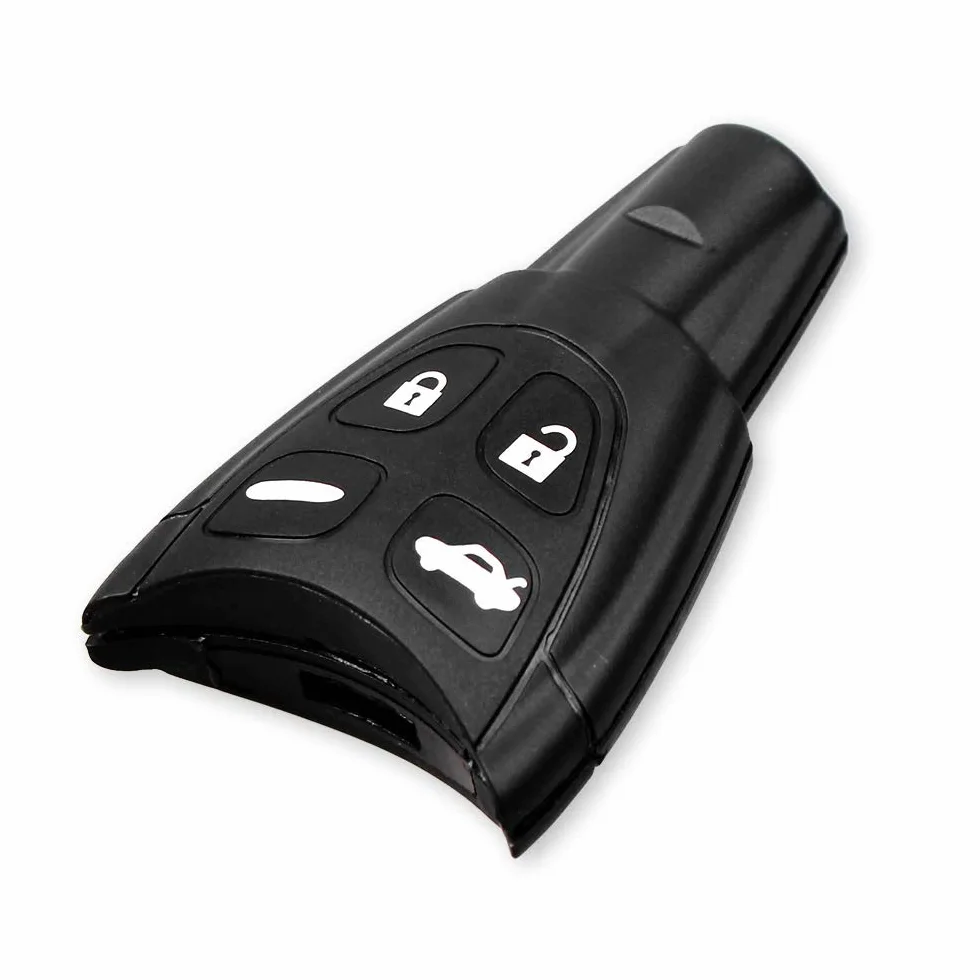 Etui na klucze do Saab 93 95 9-3 9-5 9.3 9.5 - 4 przyciski pilot zdalnego sterowania