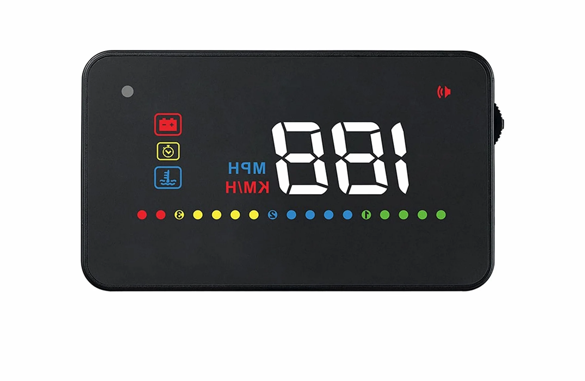 Uniwersalny cyfrowy prędkościomierz OBD2. Projekcja temperatury wody na przedniej szybie HUD. Wyświetlacz samochodem Auto Smart Gadżety do samochodu