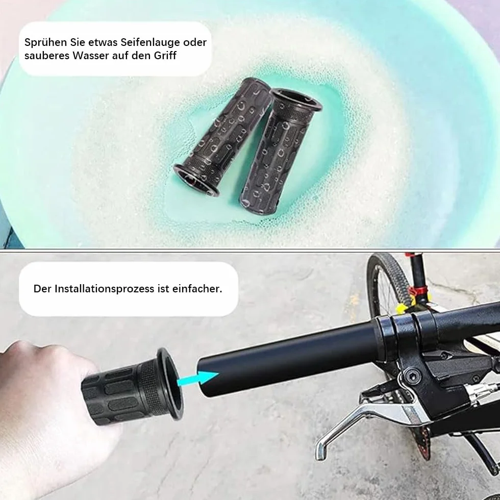 Uchwyty do taczki, uchwyty do taczki, 4 sztuki, uchwyty taczki 32 mm, do roweru, wózka inwalidzkiego, motocykla