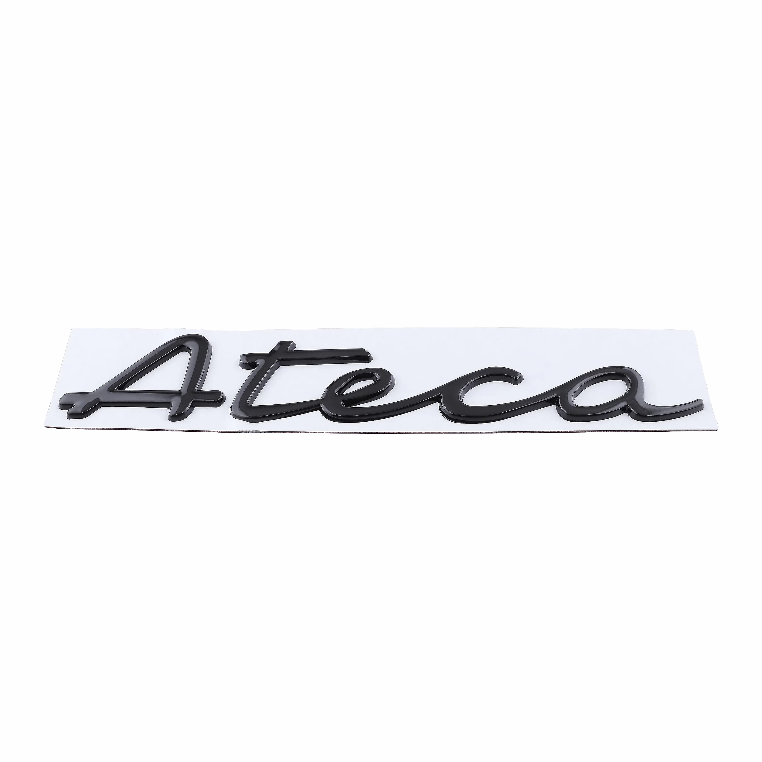Emblemat Ateca naklejka samochodowa czarny