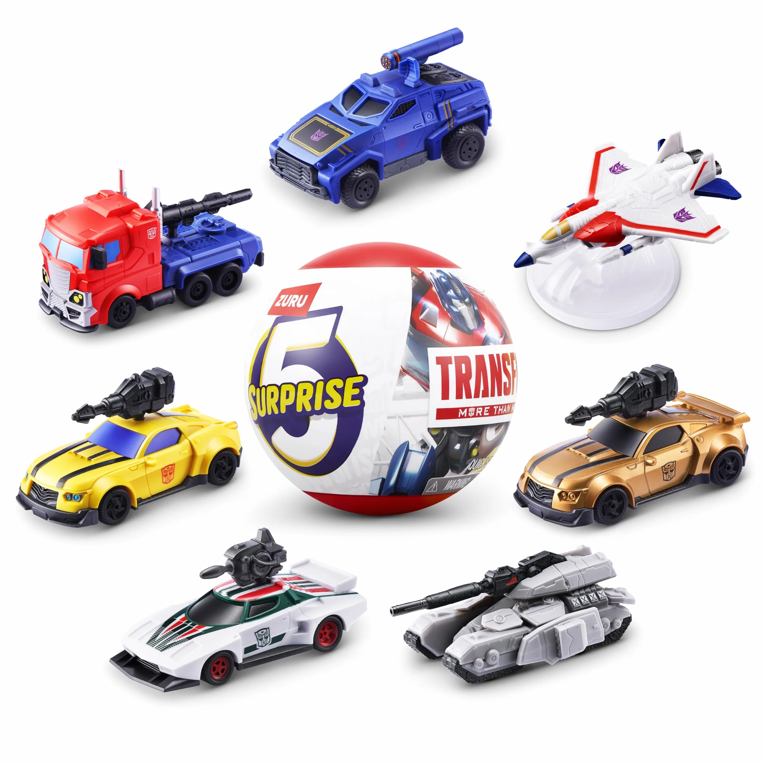 5 SURPRISE TRANSFORMERS-SERIA 1 kapsułka 2 szt