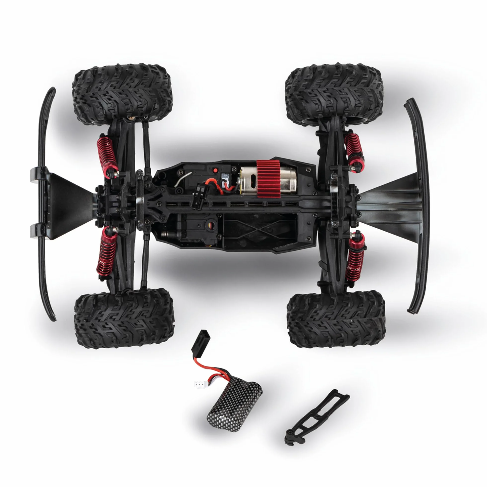 Carrera 370162126 Ford F-150 Raptor mocny pojazd RC 24 GHz zabawa w terenie dzięki napędowi na wszystkie koła, amortyzatorom olejowym i oponom pneumatycznym, wyścigi z dużą prędkością do 30 km/h