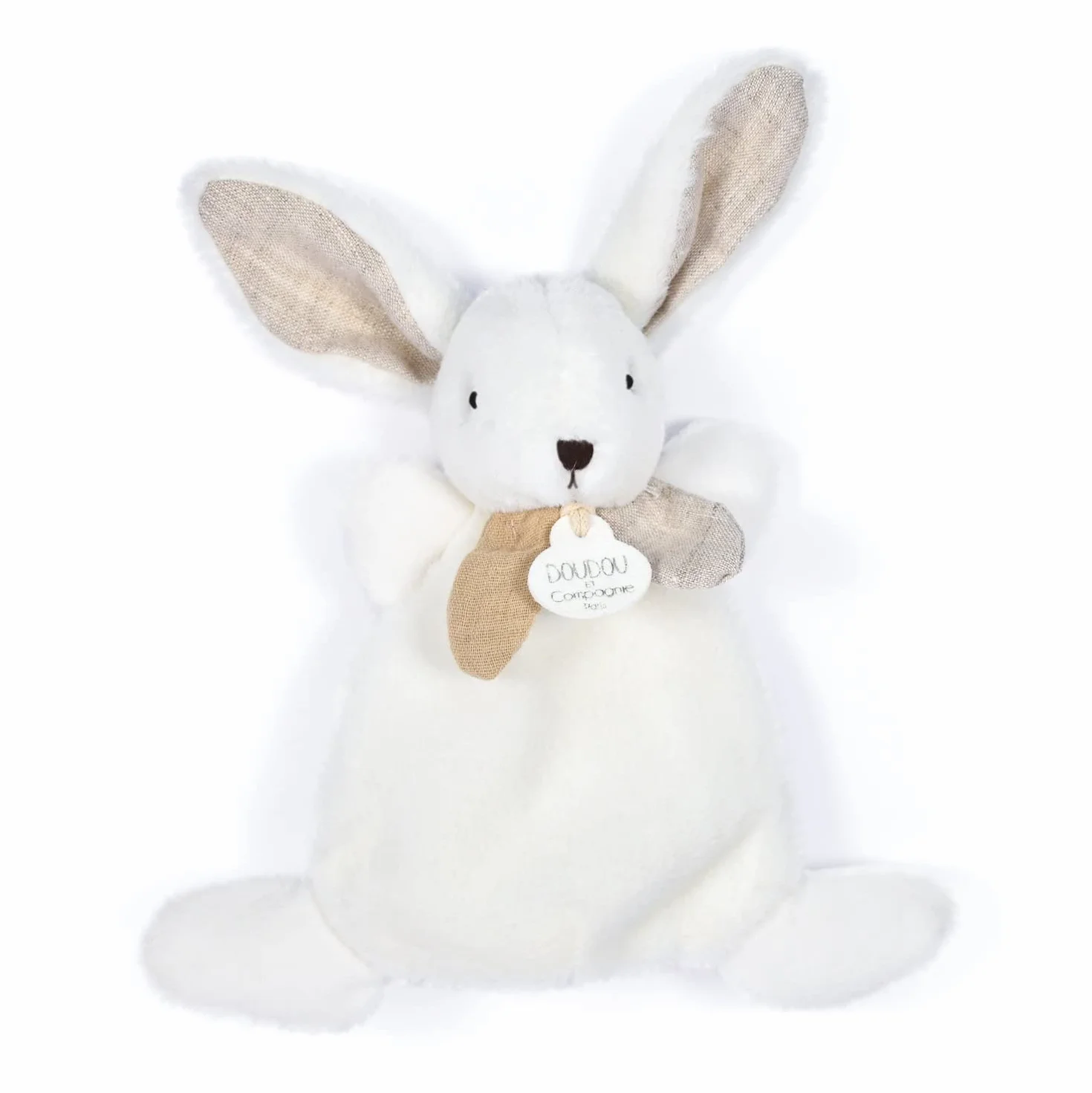 Doudou et Compagnie - Mini Doudou Rabbit - Happy Wild - Beżowy - 17 cm - HAPPY DOUDOU - DC3881