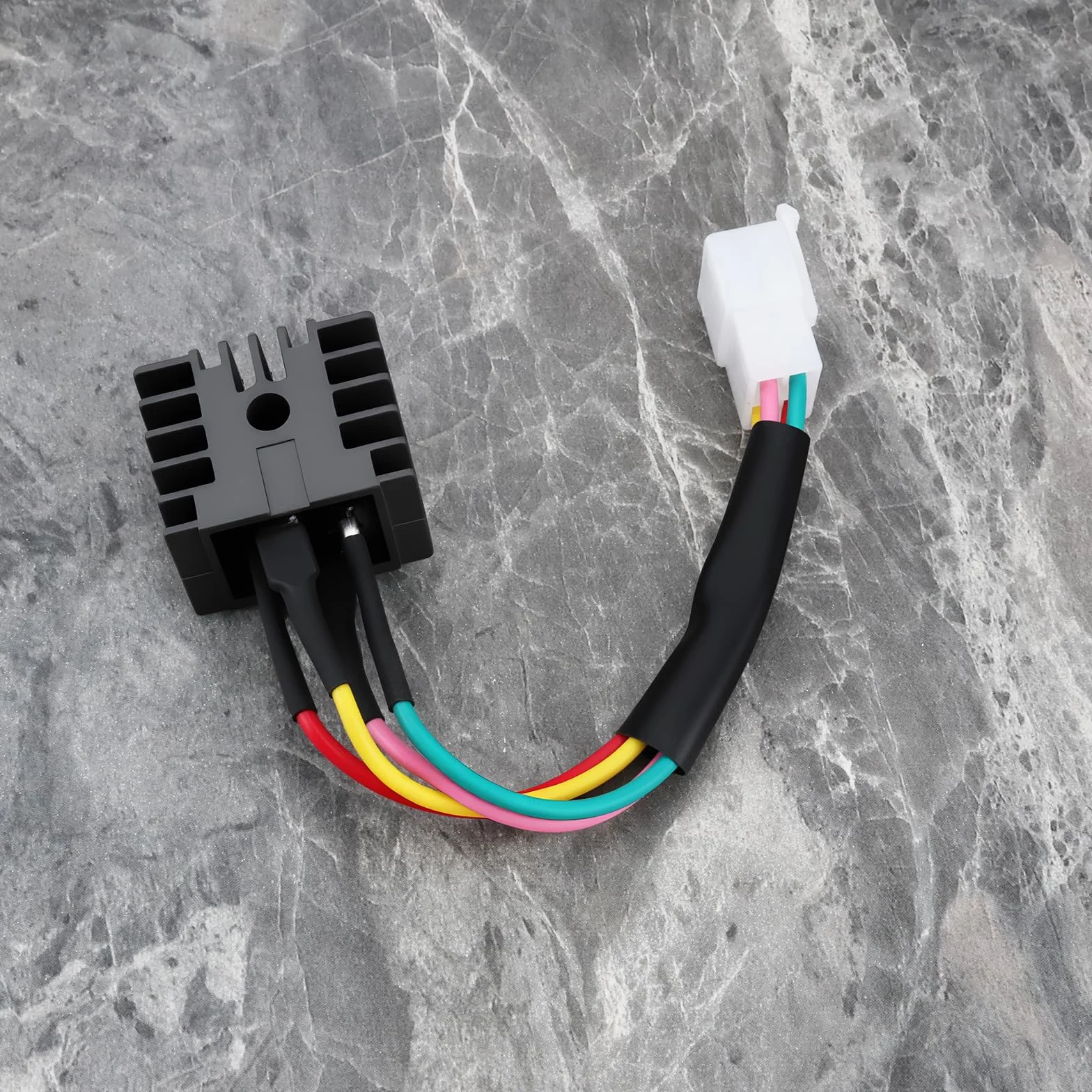 SG Store Regulator prostownika motocyklowego 4PIN 6 V 31700-102-701 31700-102-731Kompatybilny z Honda CB125 CB125S CL125 CT90 CL100 XL100 CB175 CL175 CL200