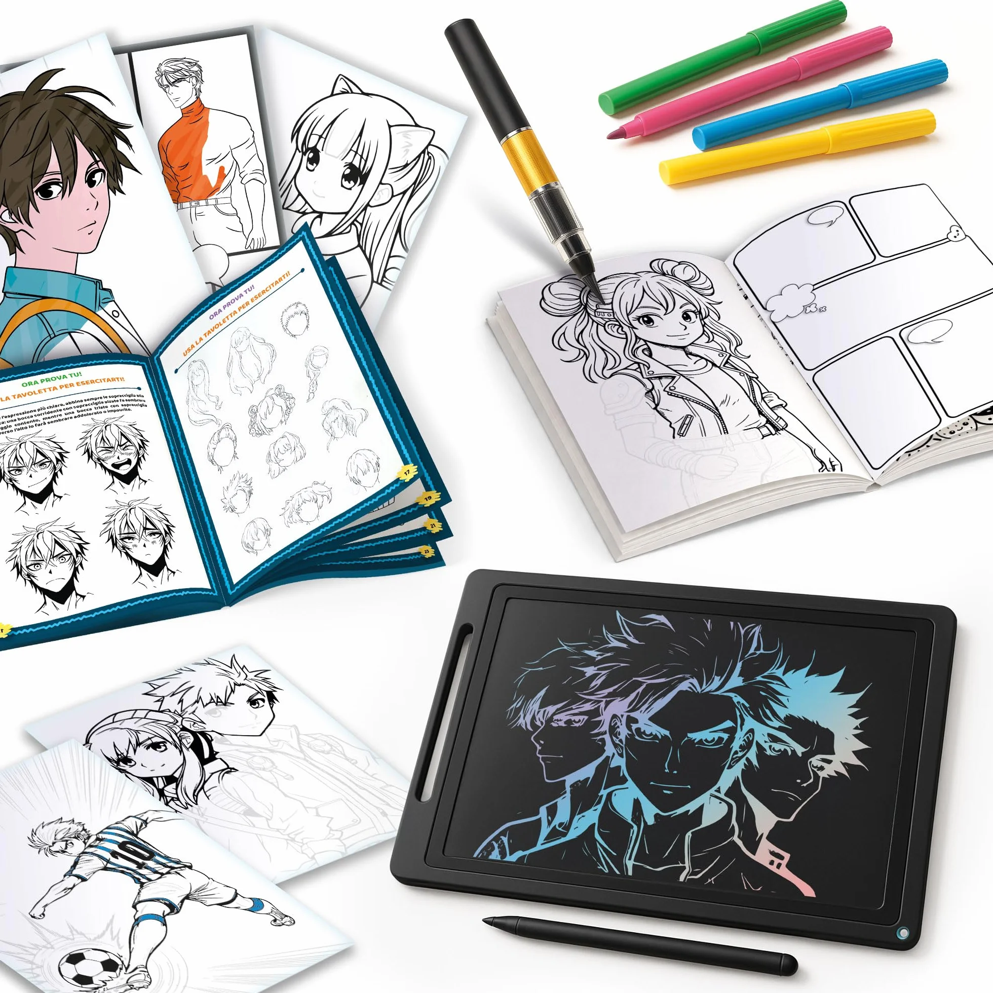 Lisciani Giochi - I'm a Genius Kids Art The Manga Laboratorium, 117352
