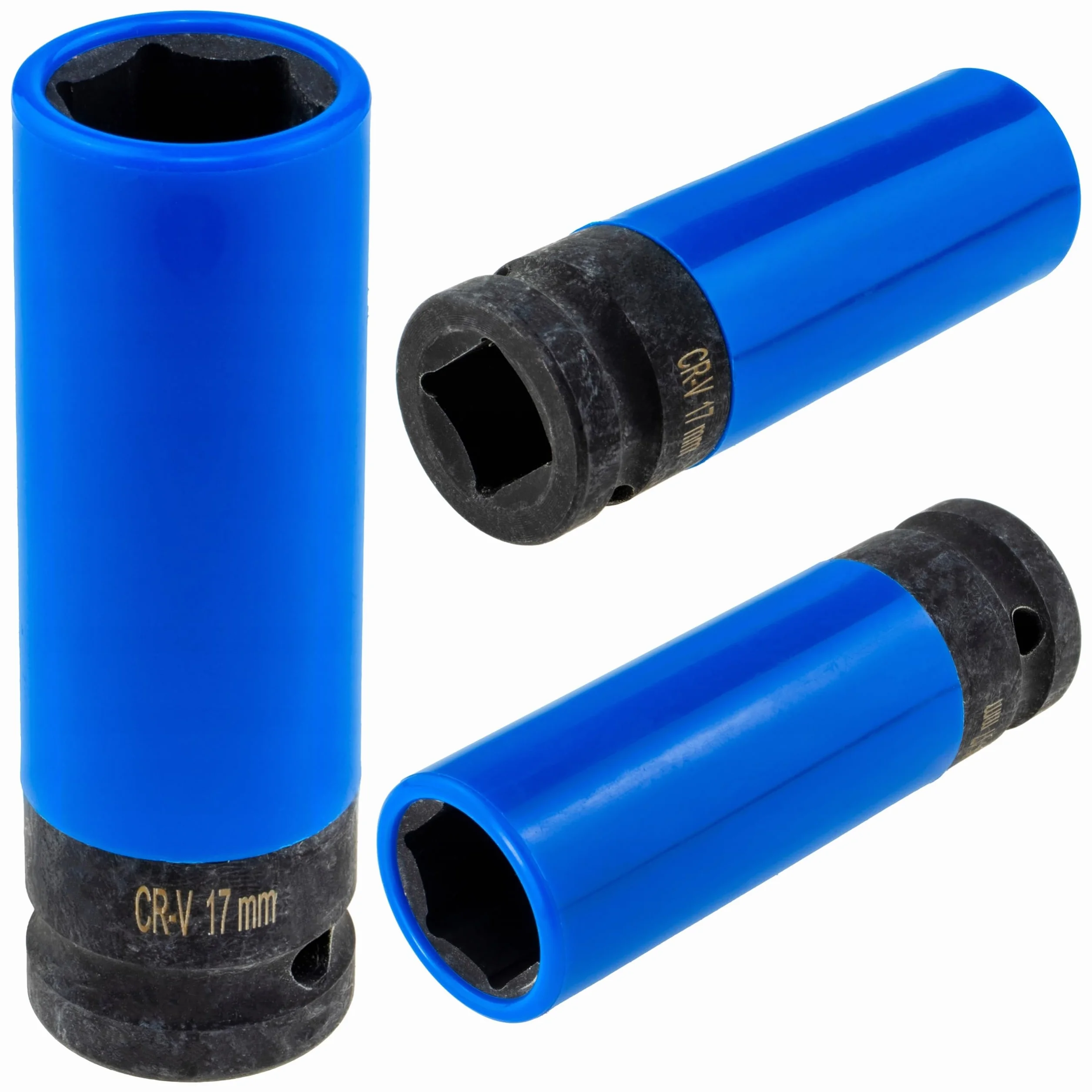 Nasadka udarowa długa do kół aluminiowych 17 mm 1/2"