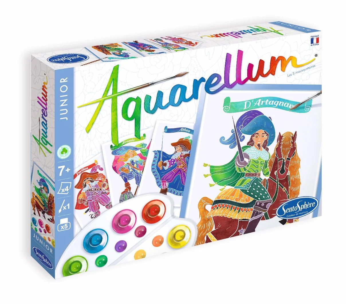 Sentosphère Aquarellum junior 3 muszkieterowie