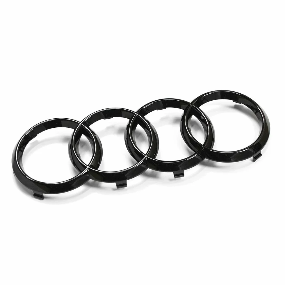 Audi znak osłona chłodnicy Black Edition Blackline czarny 82A071801