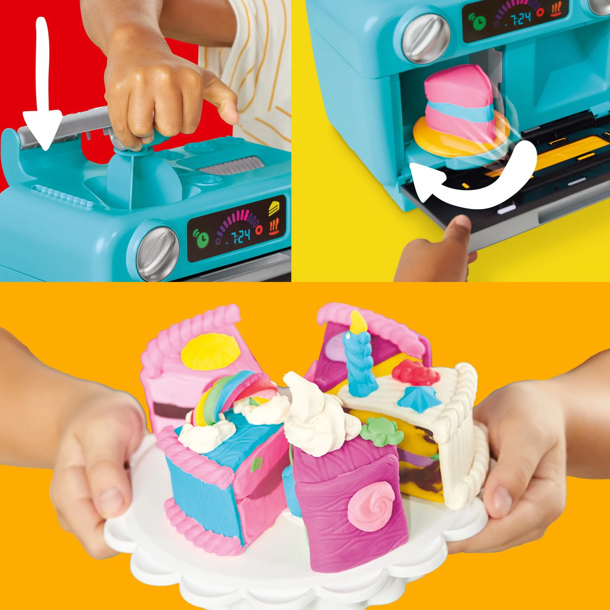 Zestaw do zabawy Play-Doh Super Slice Cake