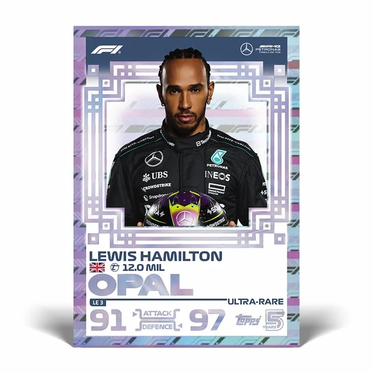 Topps Turbo Attax Formula 1 2024 - Mega Multipack - zawiera 39 kart Turbo Attax oraz 2 karty Limited Edition.