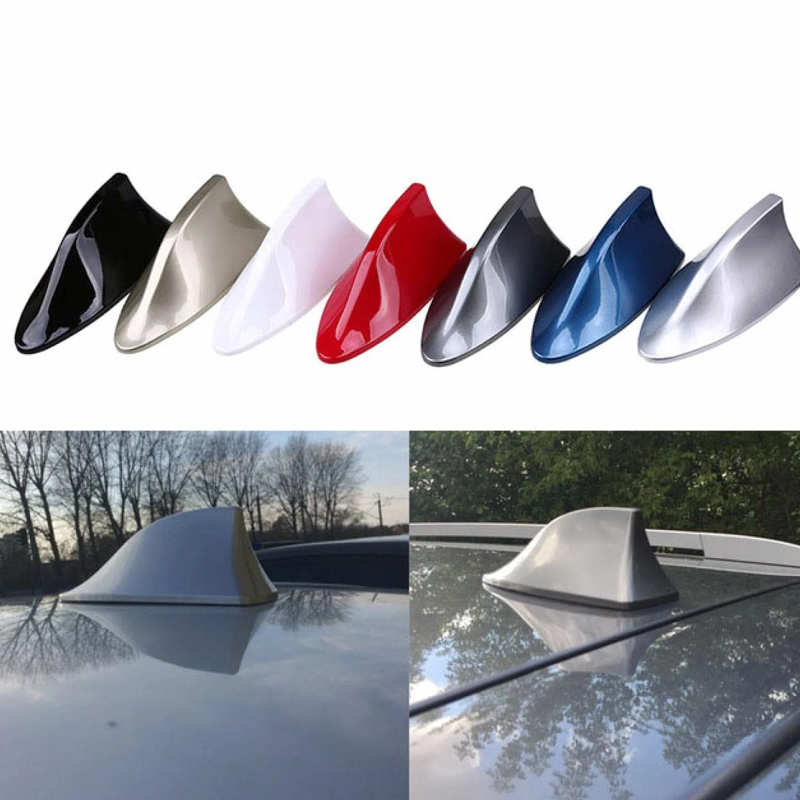 Antena PłEtwa Rekina Dla Nissan Qashqai J10 Antena samochodowa w kształcie płetwy rekina Anteny samochodowe FM/AM Anteny sygnałowe Anteny Osłona wykończeniowa