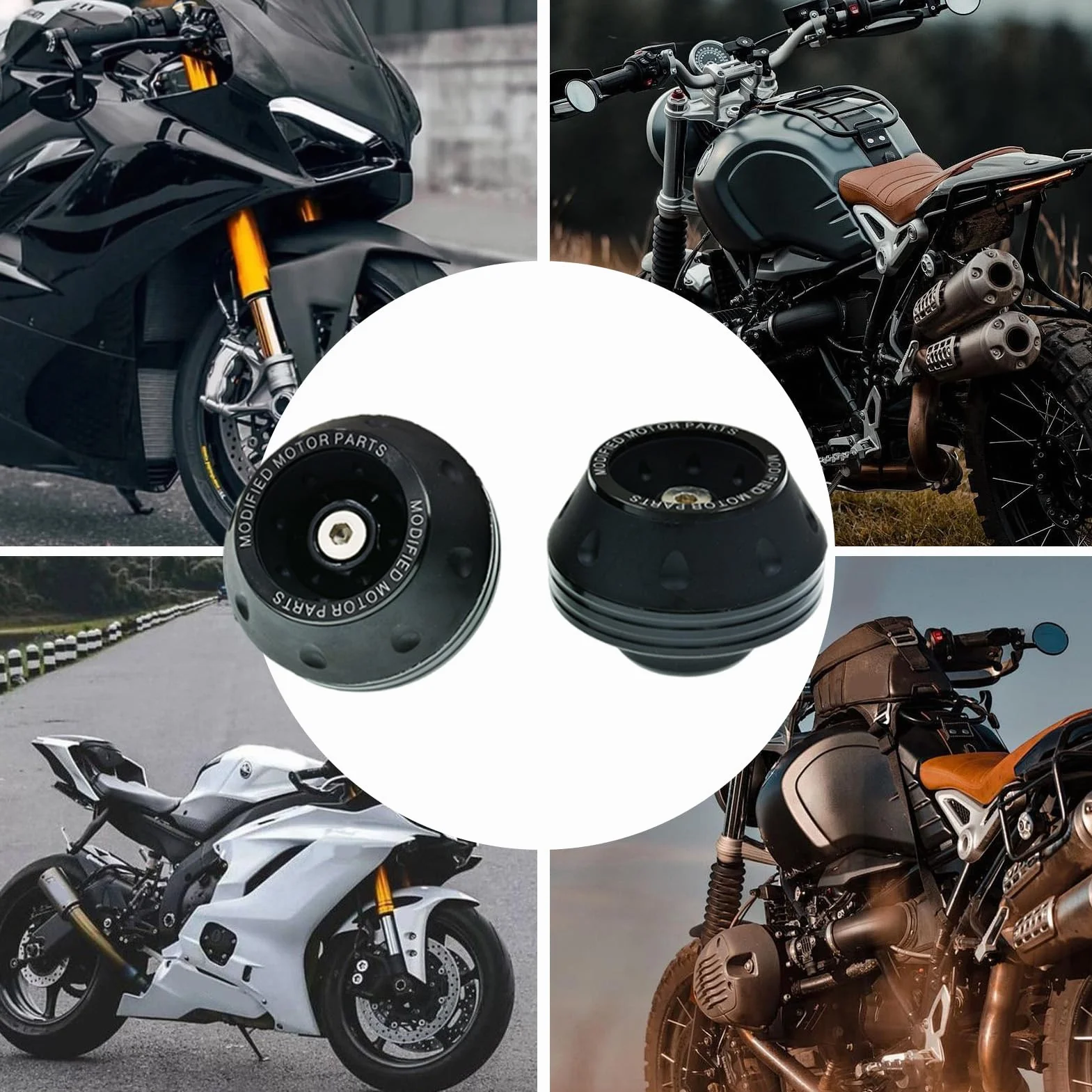 Crash Slider Crash Pad aluminiowe suwaki ramy koła widelca ochraniacze motocykl