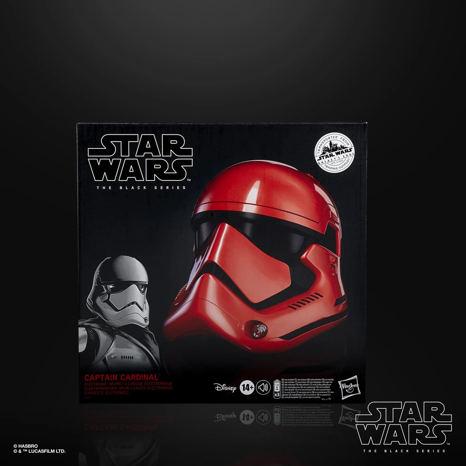 Star Wars Hełm Szturmowca, Czerwony