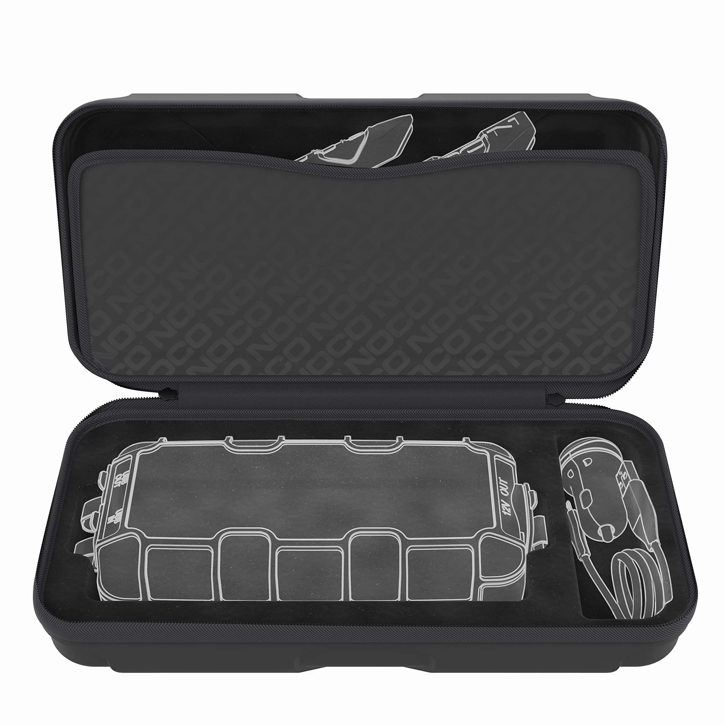 NOCO GBC013 Boost Sport/Plus etui ochronne EVA do GB20 i GB40 NOCO Boost UltraSafe litowe urządzenie ułatwiające rozruch i powerbank