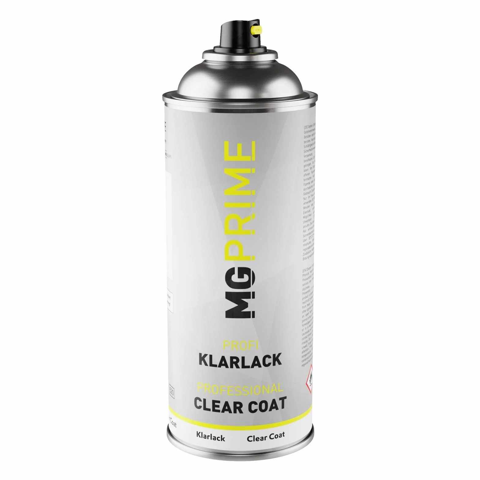 MG PRIME Lakier samochodowy Spray Can Set DAF DAF4902 Crystal White Base Coat Clear Lacquer 400ml