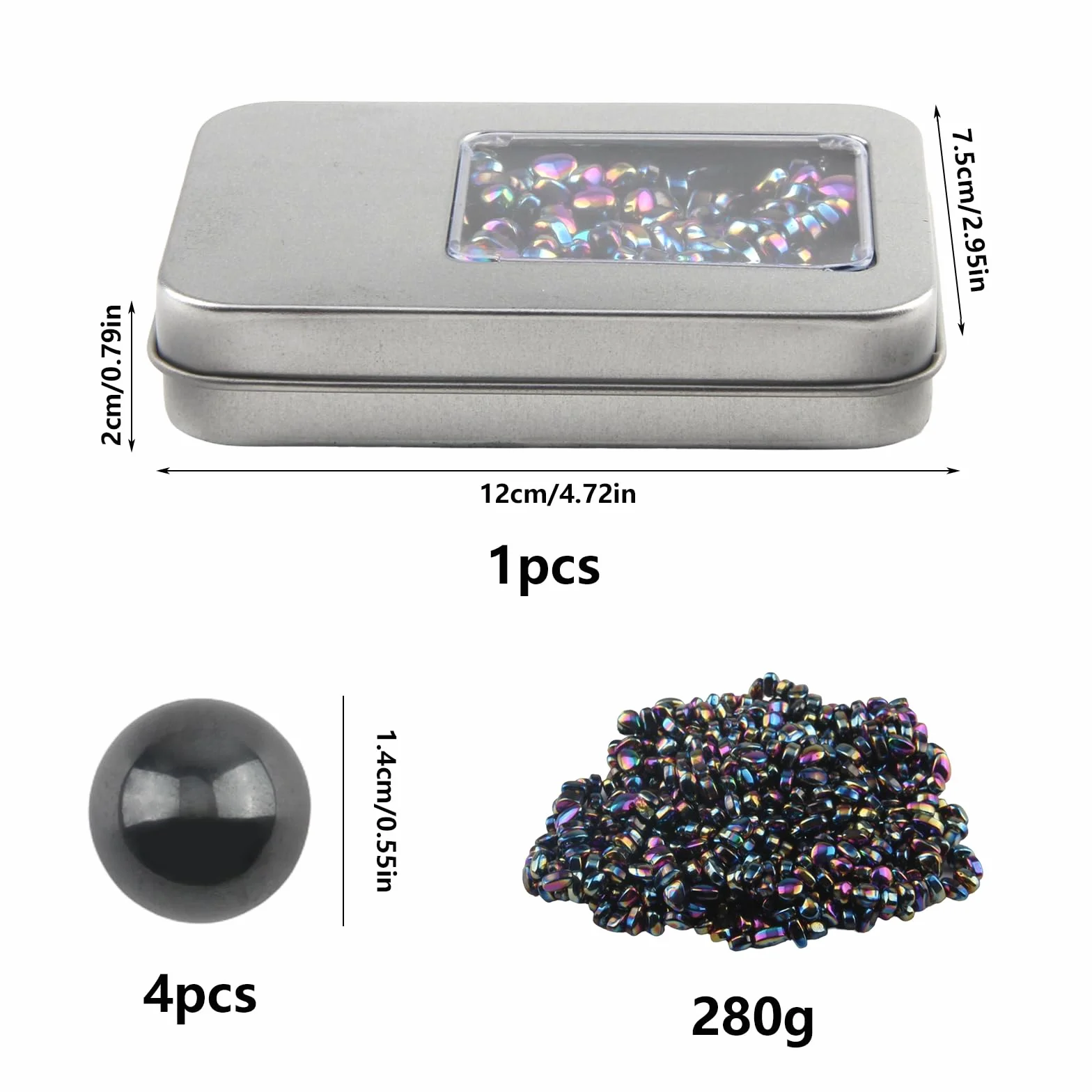 600+ magnesy kolorowe kamienie dekompresyjne magnetyczne kulki magnesy 4 duże kolorowe kulki magnetyczne z żelaznym pudełkiem kamienie magnetyczne na lęk hobby nowości prezenty