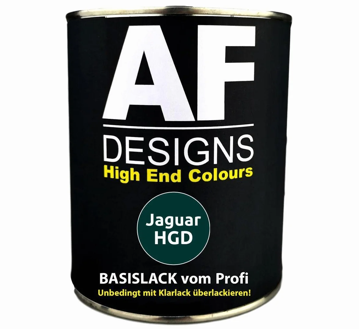 250 ml lakier samochodowy do Jaguar HGD British Racing Green lakier bazowy gotowy do natryskiwania