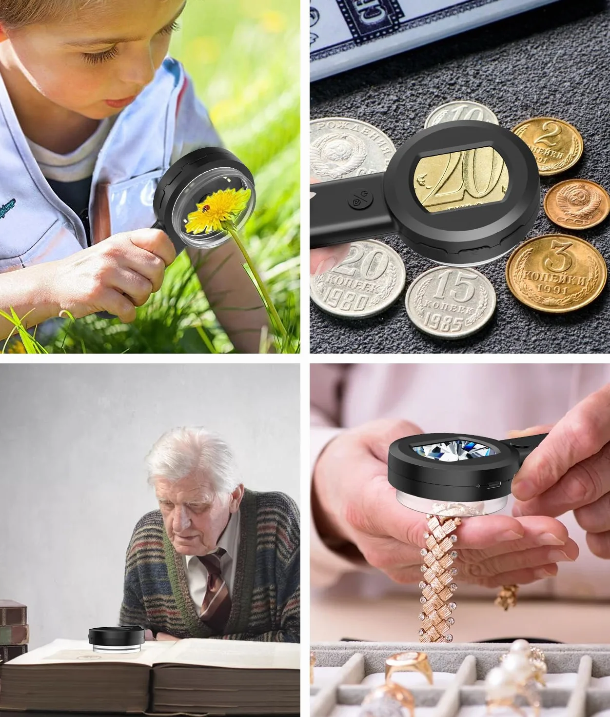WADEO Przenośny mini mikroskop cyfrowy